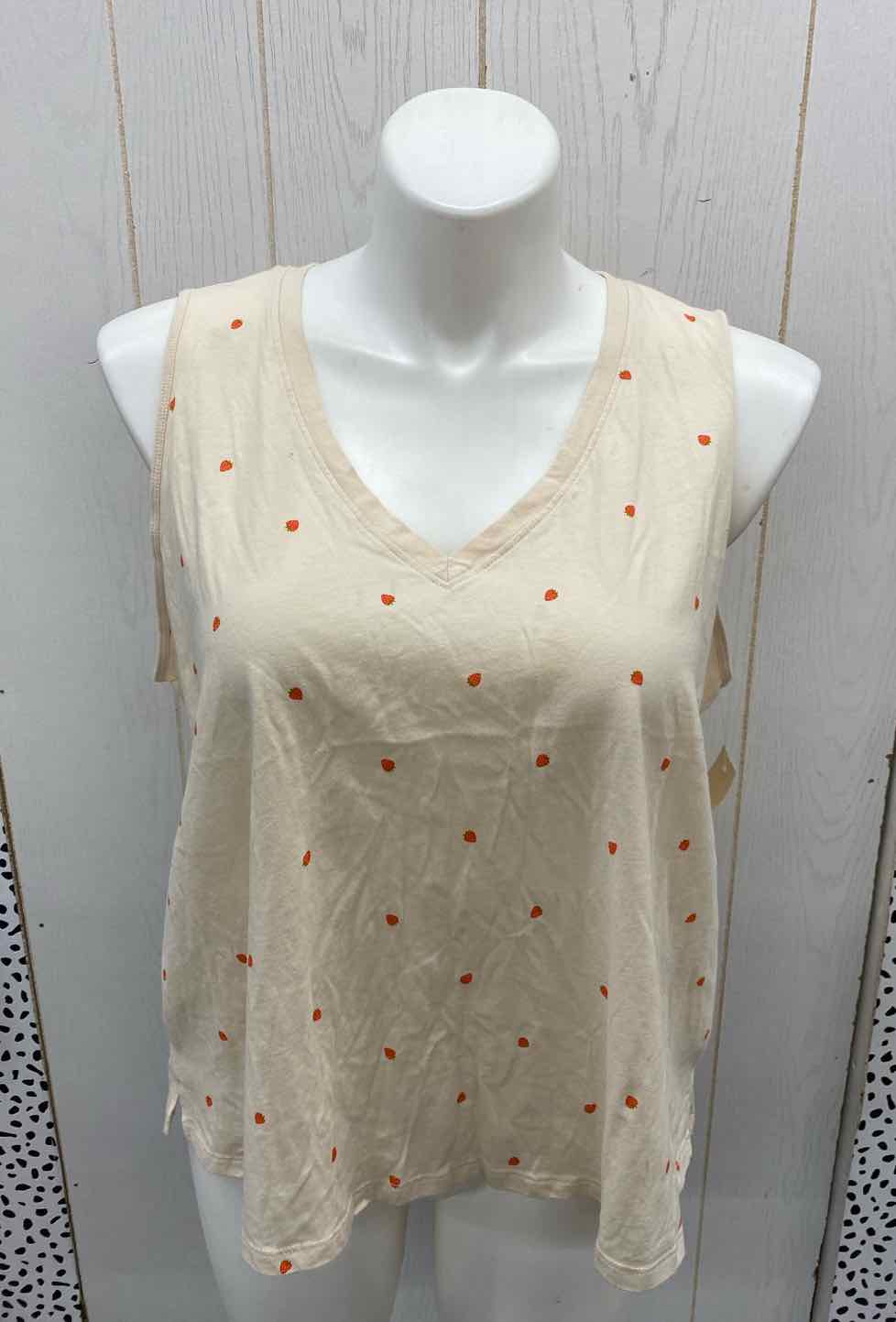 Old Navy Cream Womens Size 3X Tank Top