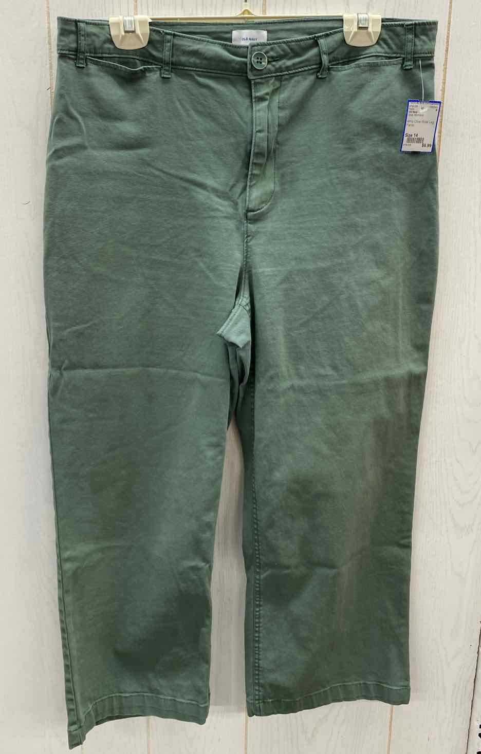 Old Navy Olive Womens Size 14 Pants