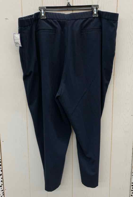 Sag Harbor Navy Womens Size 24W Pants