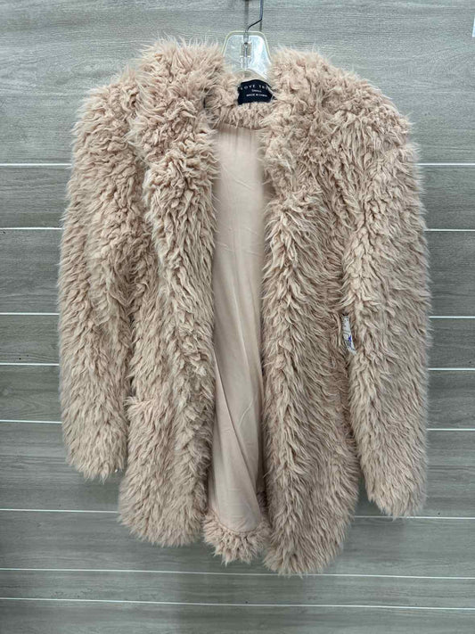 Love Tree Tan Womens Size Small Jacket (Outdoor)