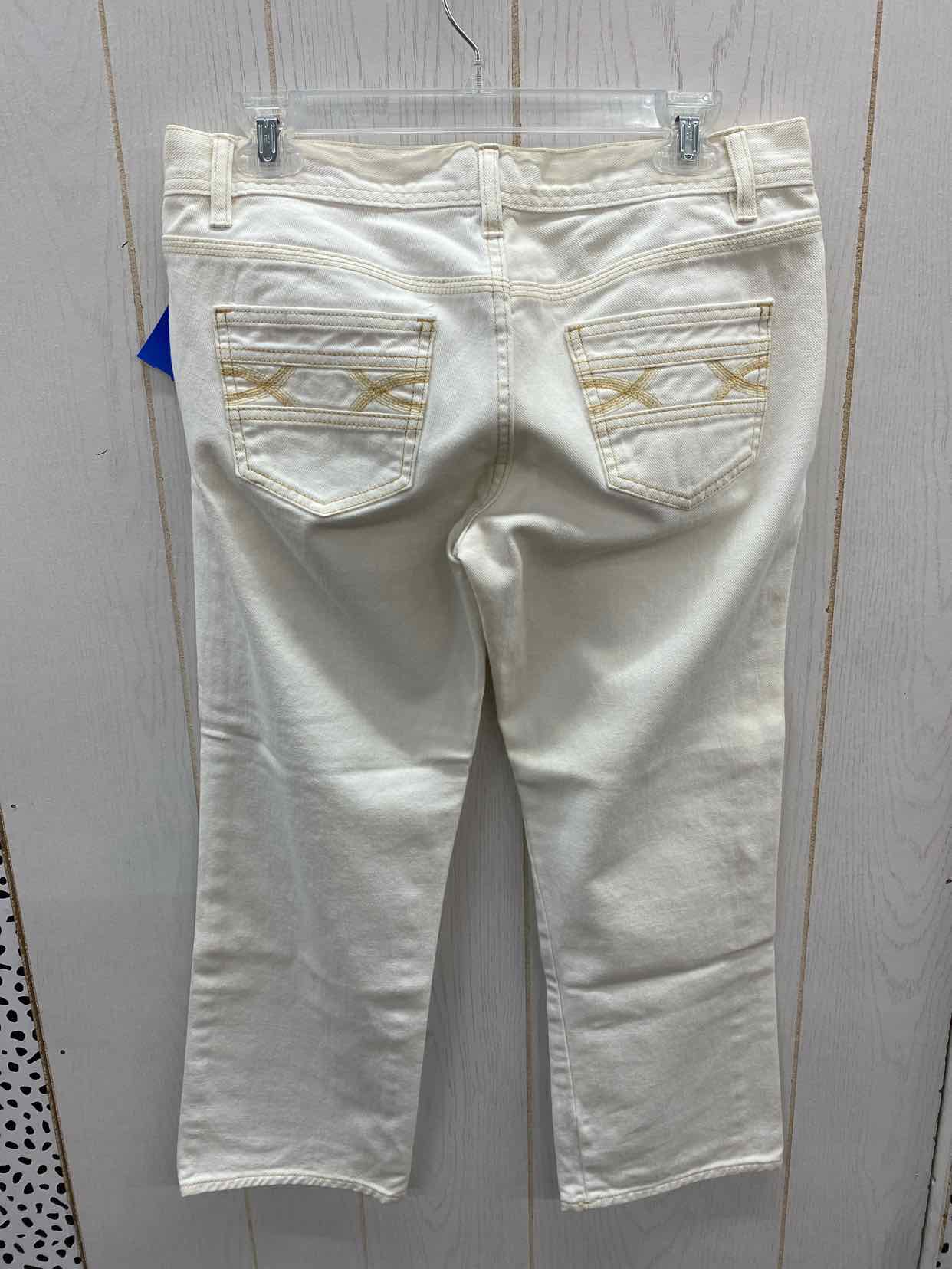 Old Navy Cream Womens Size 8 Pants