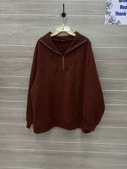 Size XL Brown Womens Sweatshirt