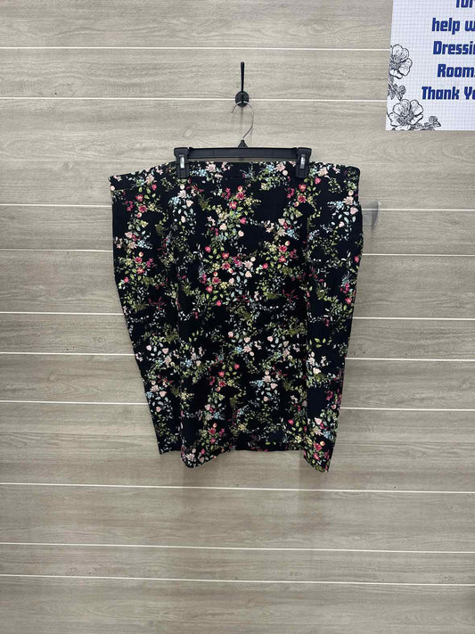 JMS Size 24W Black Plus Skirt