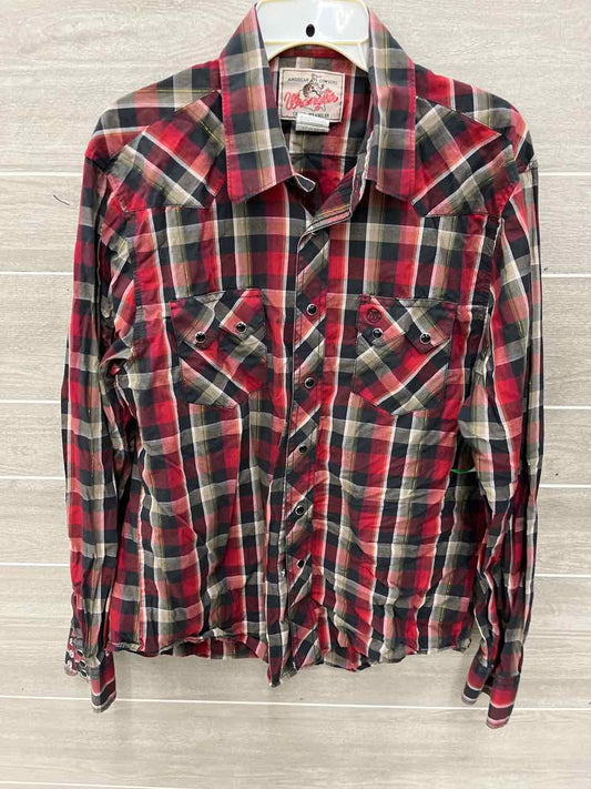 Wrangler Size M Men Mens Shirt