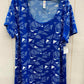 Lularoe Blue Womens Size XL Shirt