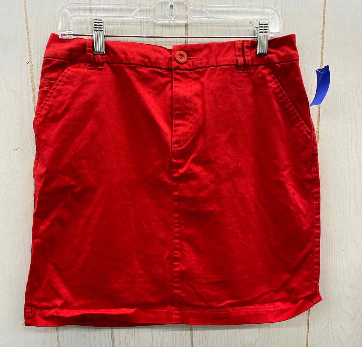 Christopher & Banks Red Womens Size 6 Skirt