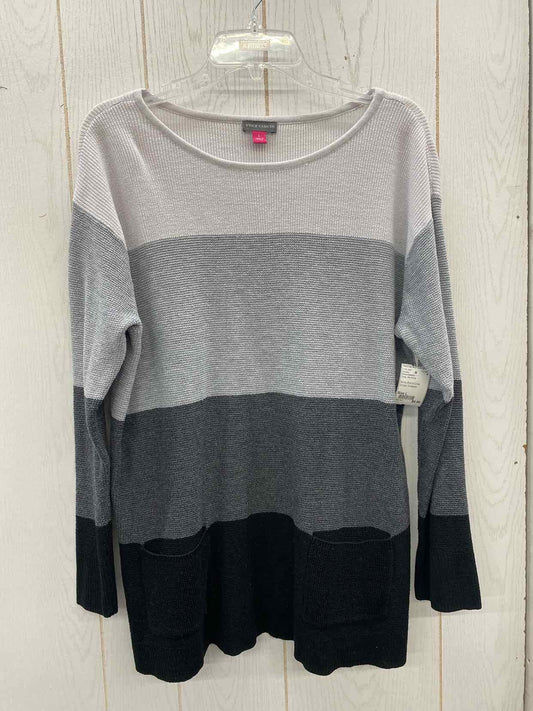 Vince Camuto Gray Womens Size L Sweater