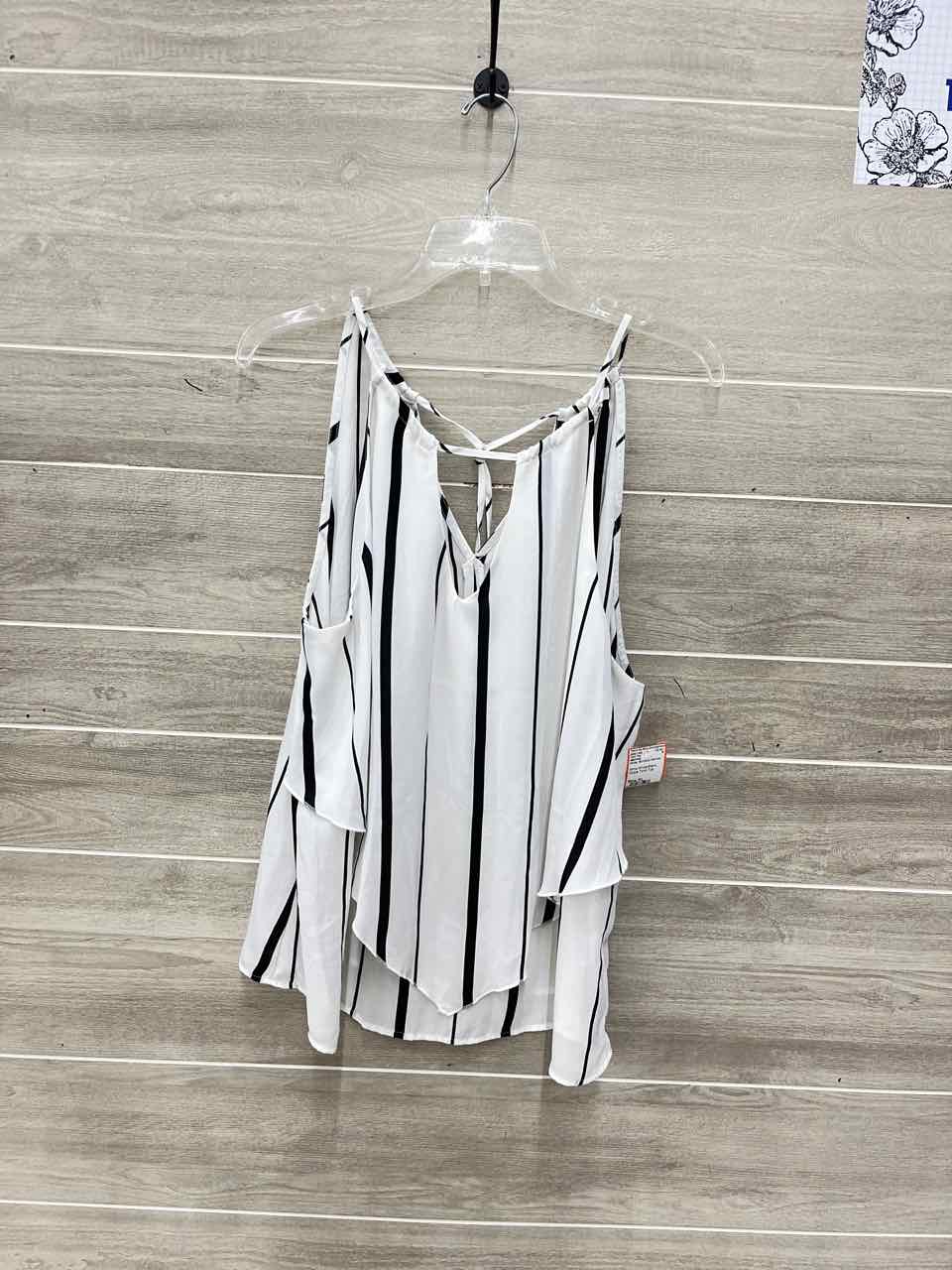 Maurices White Womens Women Size XL Tank Top