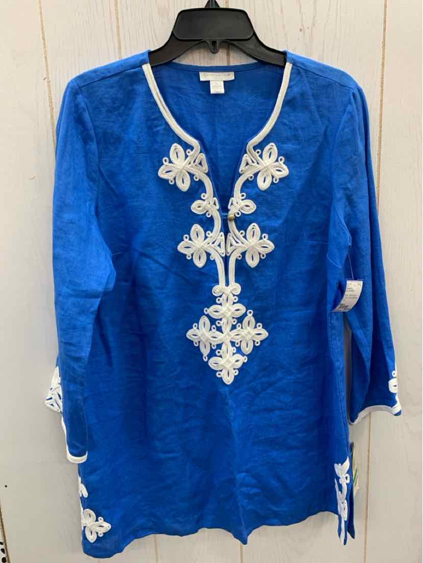 Charter Club Blue Womens Size L Shirt