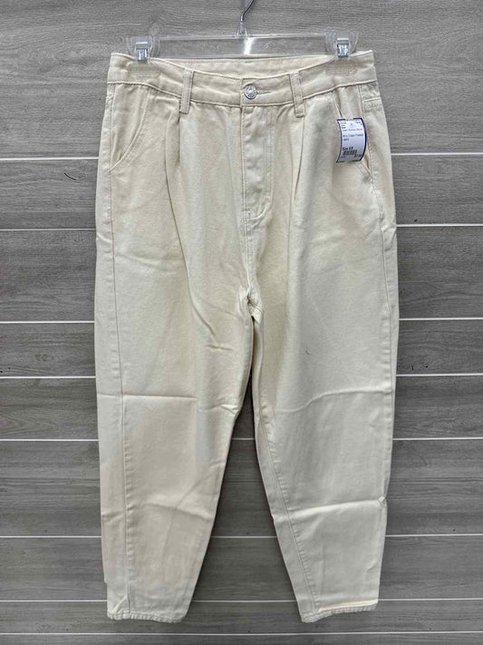 Shein Size 6/8 Cream Womens Jeans