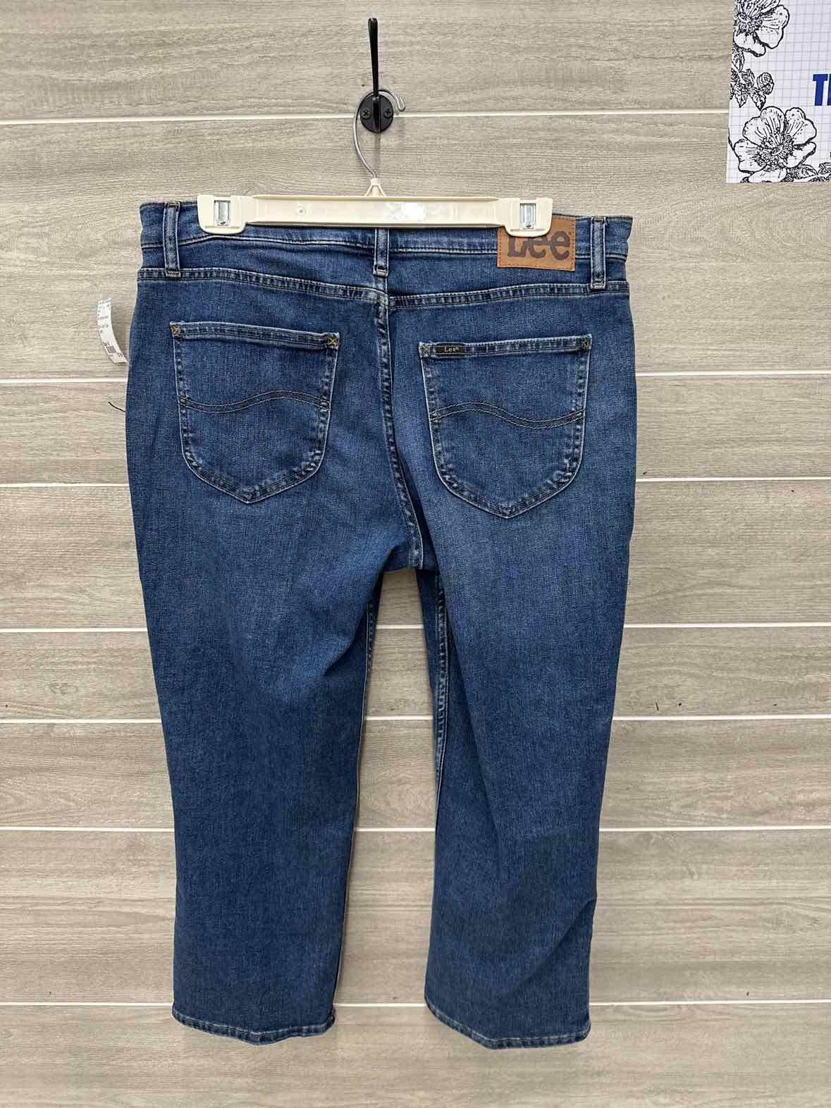 Lee Blue Womens Women Size 14 Jeans