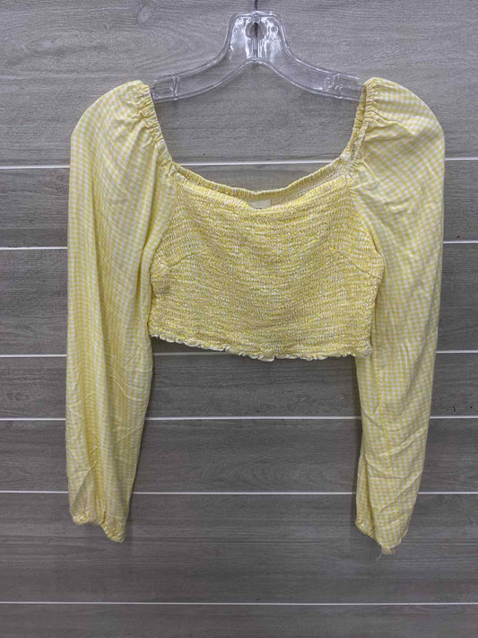 Japna Yellow Womens Size Small Shirt