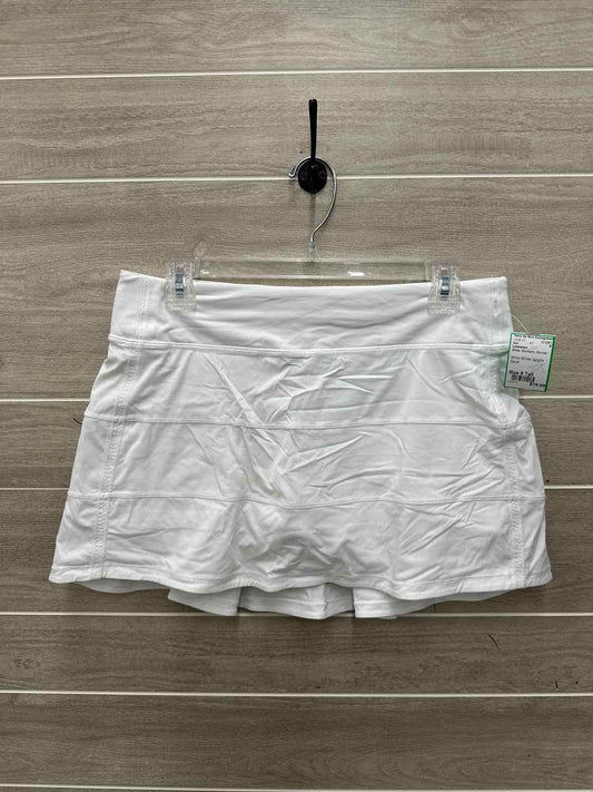 Lululemon Size 8 Tall White Womens Skirt