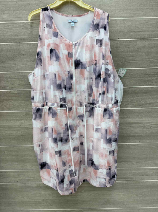 Pink Womens Size 3X Dress