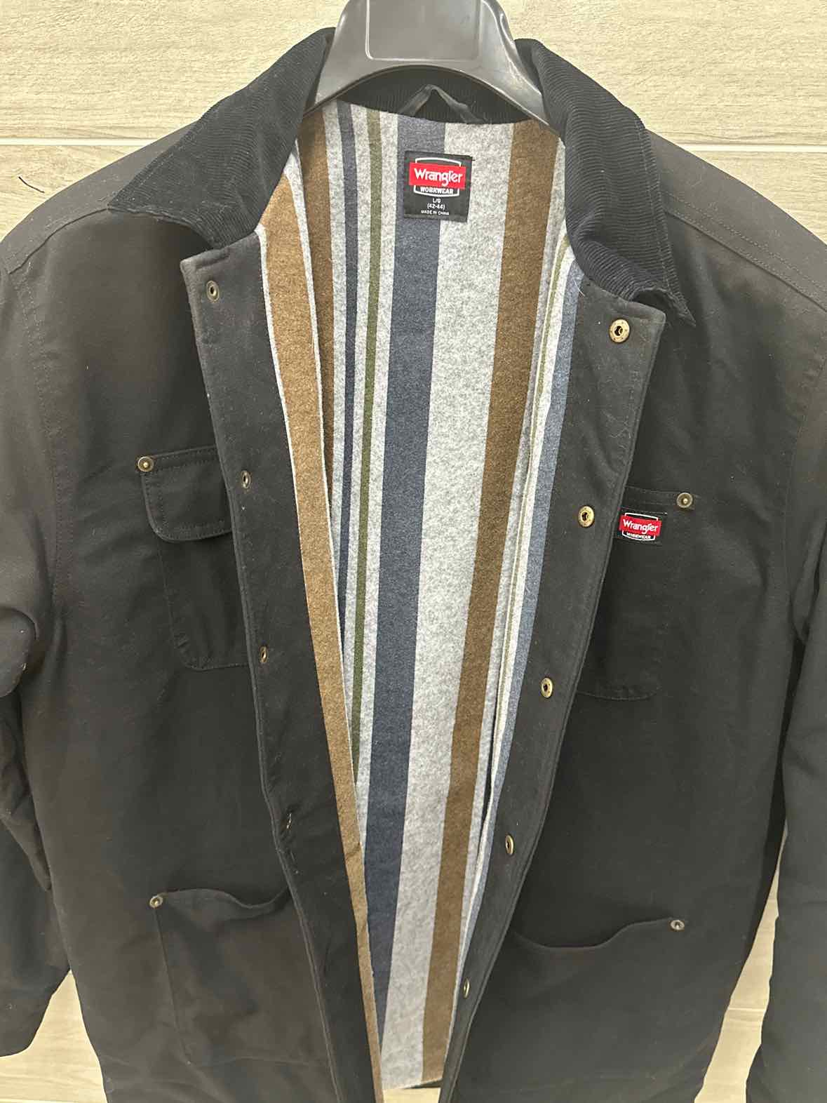 Wrangler Men Size L Mens Jacket