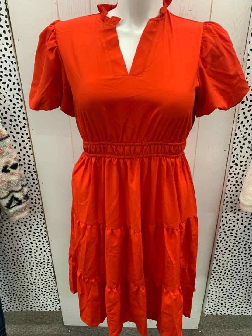 Red Womens Size 10 Dress