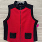 Susan Graver Size 16/18 Red Plus Vest