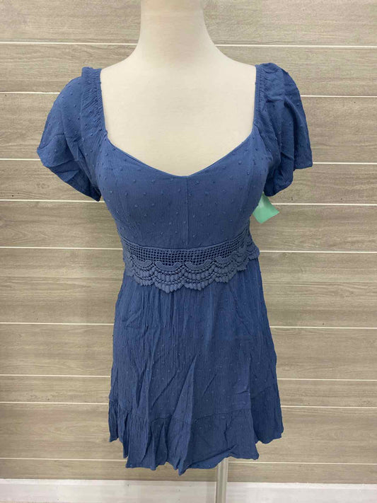Lily Rose Blue Womens Size 6 Dress