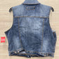 Maurices Size XL Blue Womens Vest