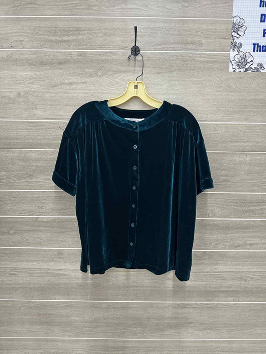 Miss Sparkling Size S/M Teal Womens Shirt