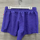 Size L Purple Womens Shorts