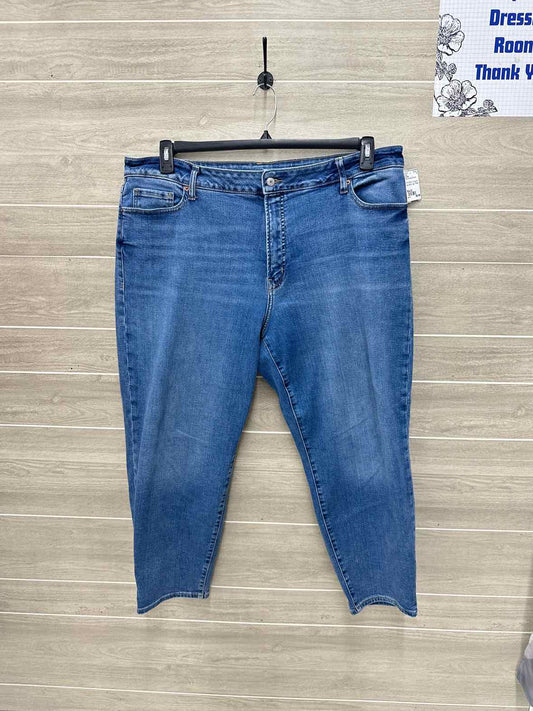 Old Navy Blue Womens Women Size 22 Jeans