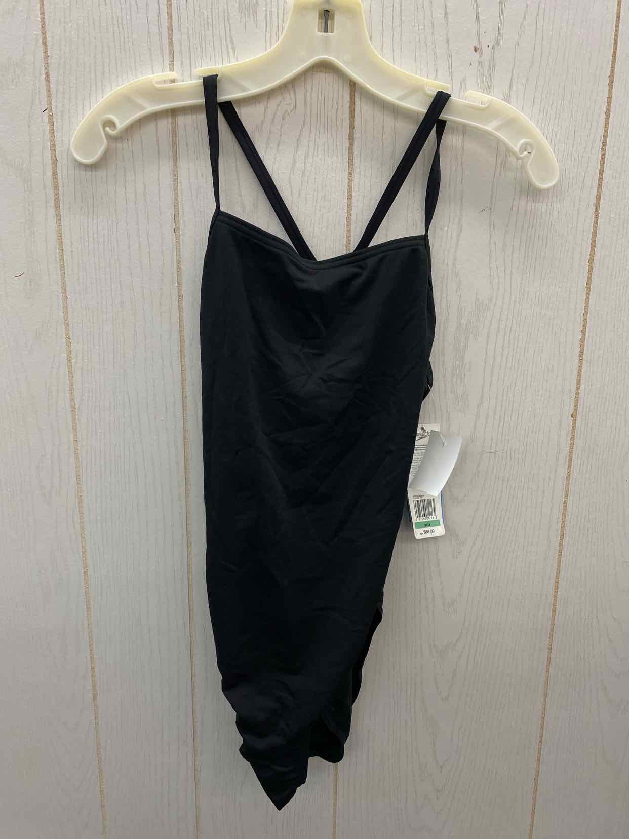 Speedo Black Womens Size 8 Swimsuit