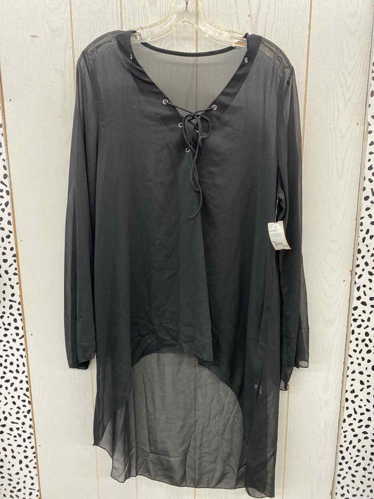 Black Womens Size L Shirt