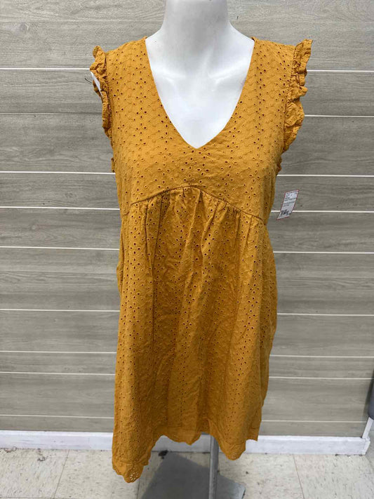 Knox Rose Size 6/8 Mustard Womens Dress