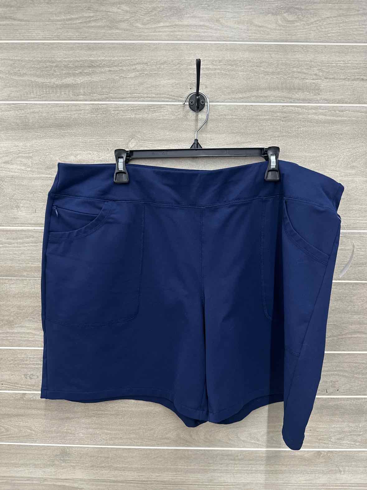 Lands End Size 20/22W Navy Plus Shorts