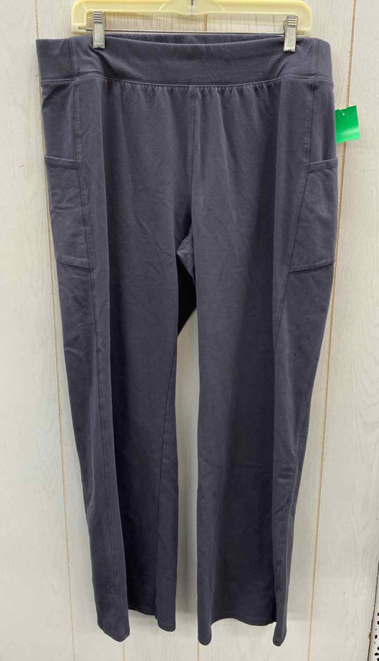 D & Co Gray Womens Size 16/18 Leggings