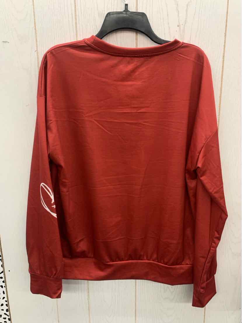 Red Womens Size L Shirt