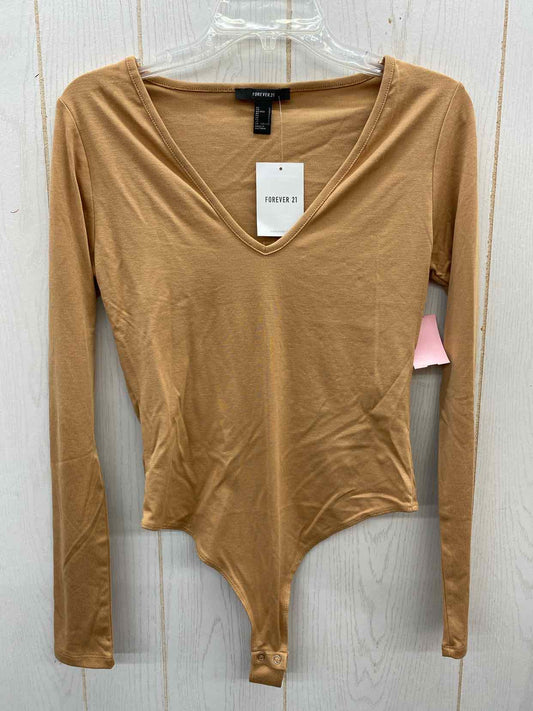 Forever 21 Beige Junior Size L Bodysuit