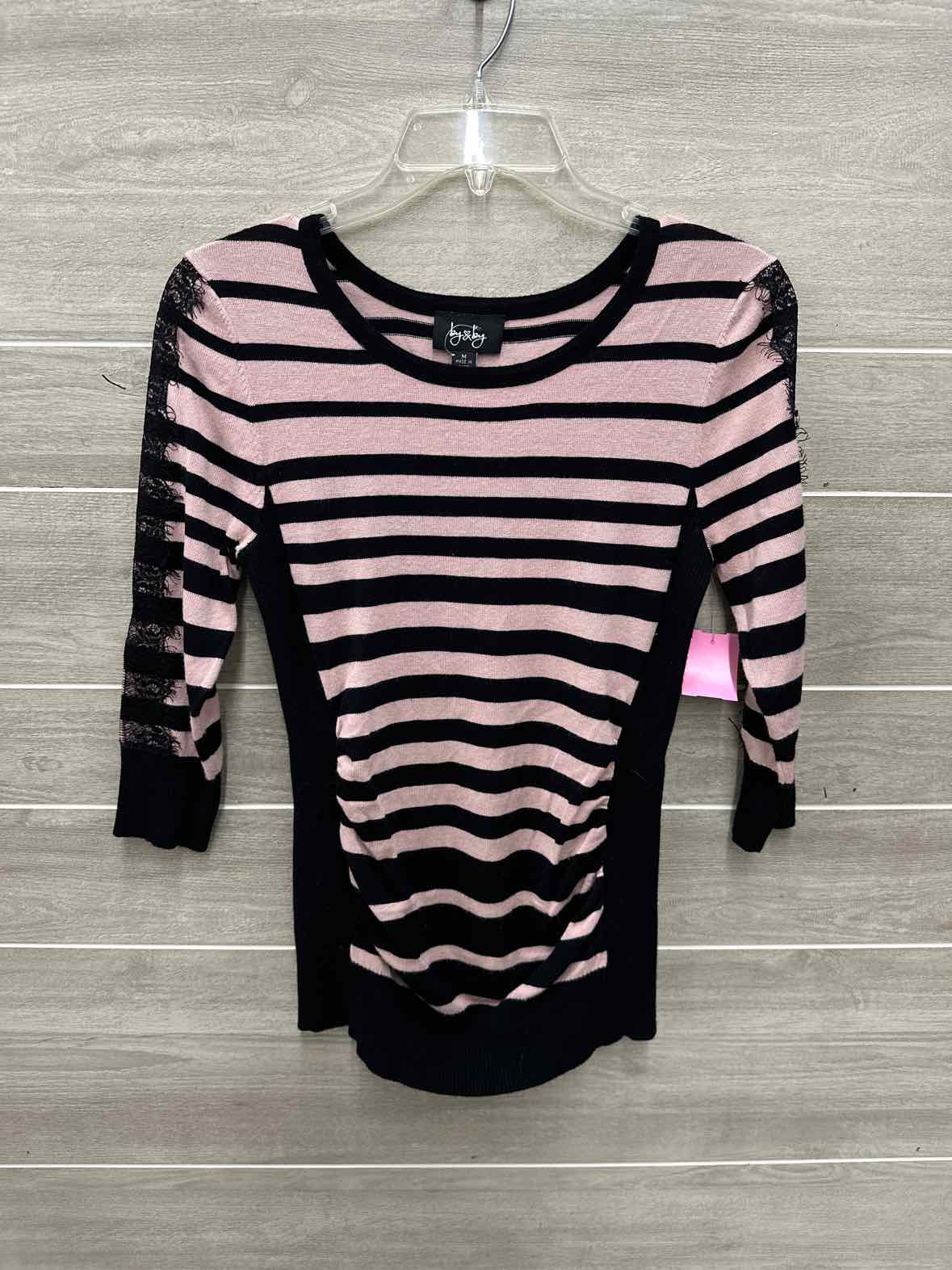 By & By Size M Black Womens Shirt