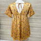 Urban Daizy Size 12/14 Mustard Womens Dress