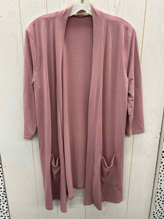 Zenana Pink Womens Size L Sweater