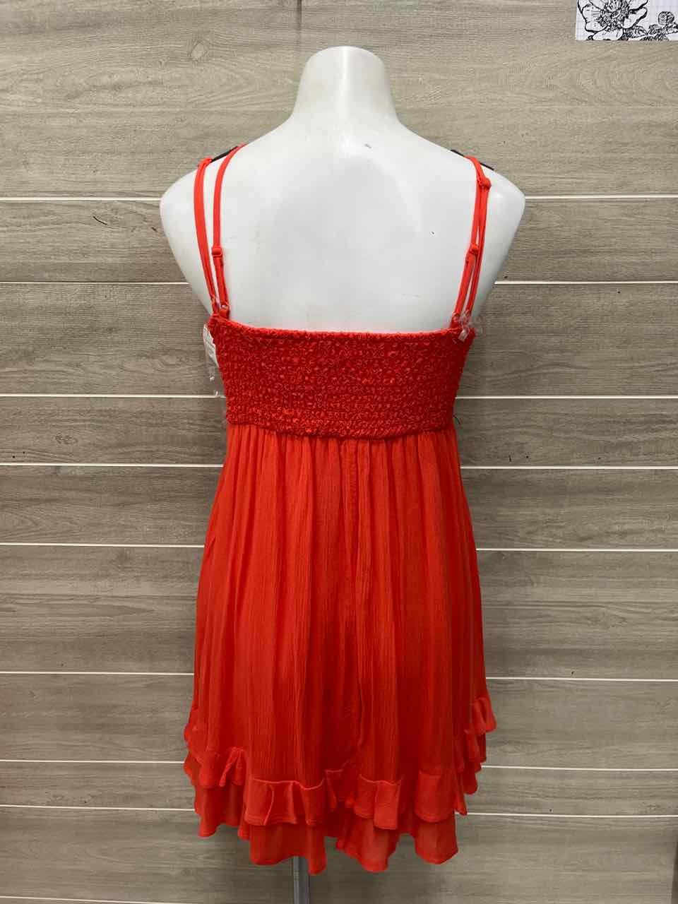 Listicle Size 4/6 Orange Womens Dress