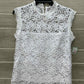 Nanette Lepore White Womens Size M Shirt