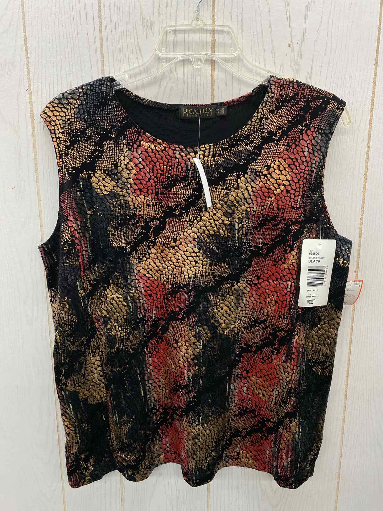 Picadilly Multi-Color Womens Size L Shirt