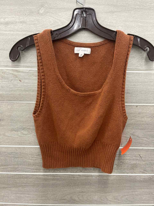 LA HEARTS Size M Brown Womens Tank Top