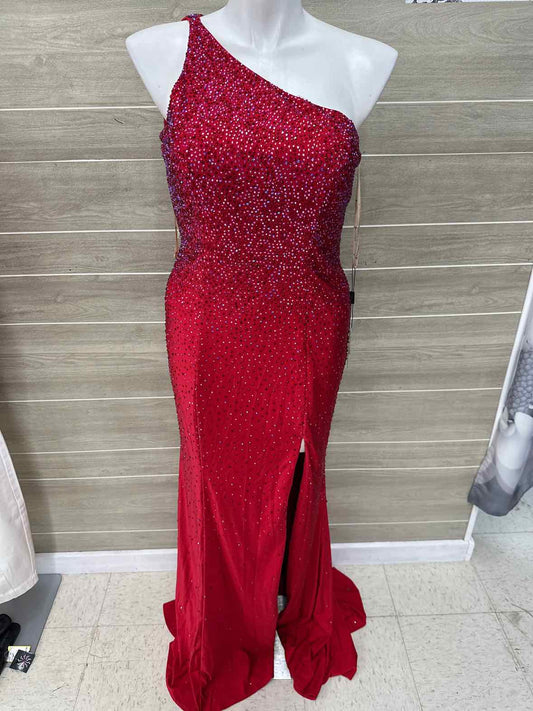 Red Womens Women Size 14 Gown/Evening Wear