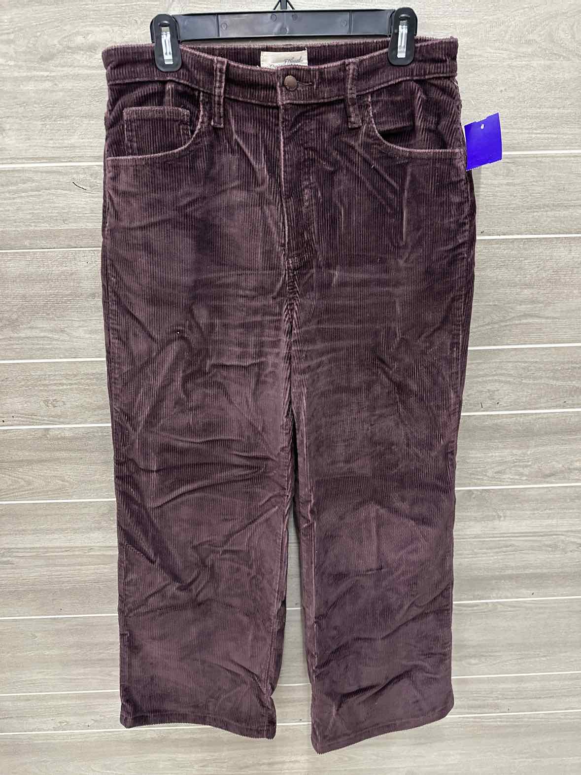 Universal Thread Size 10 Purple Womens Pants