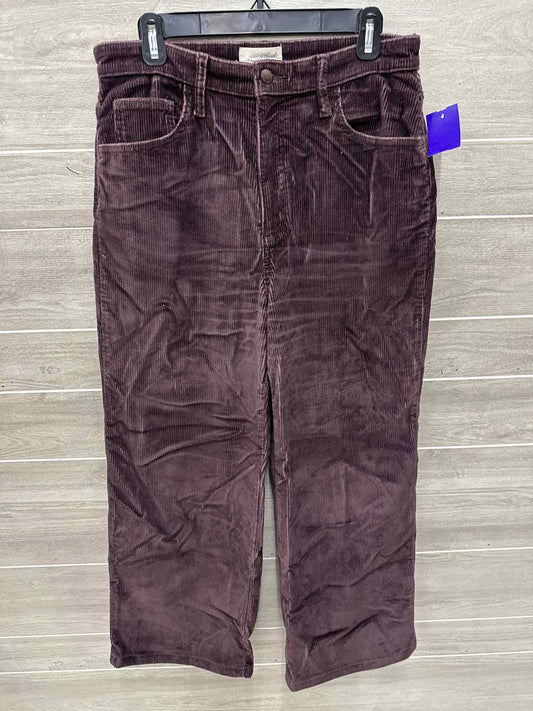 Universal Thread Size 10 Purple Womens Pants