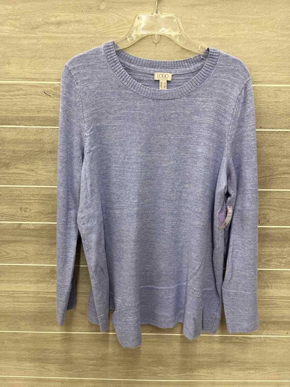 LOGO Size L Blue Womens Sweater