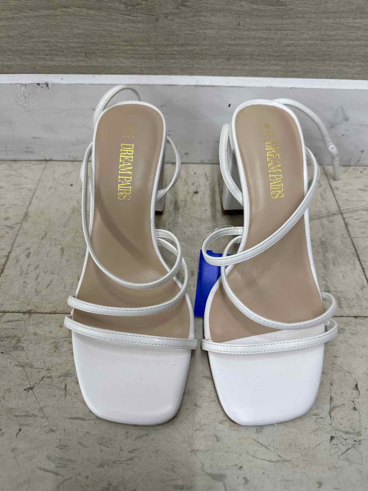 Dream Pairs US Shoe Size 8 White Womens Sandals