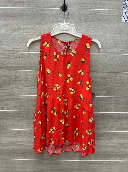 Staccato Coral Womens Women Size M Tank Top