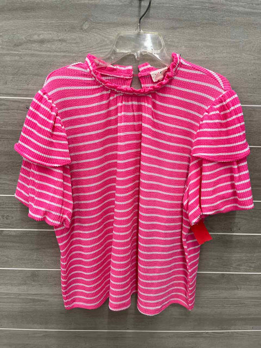 Bibi Size 16 Pink Plus Shirt