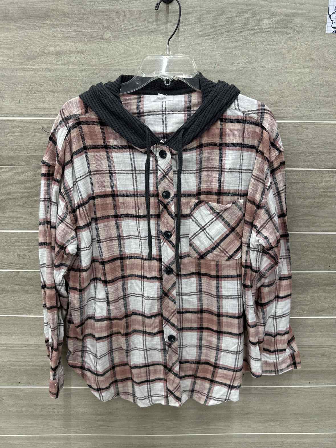 Maurices Size XXL Pink Womens Shirt