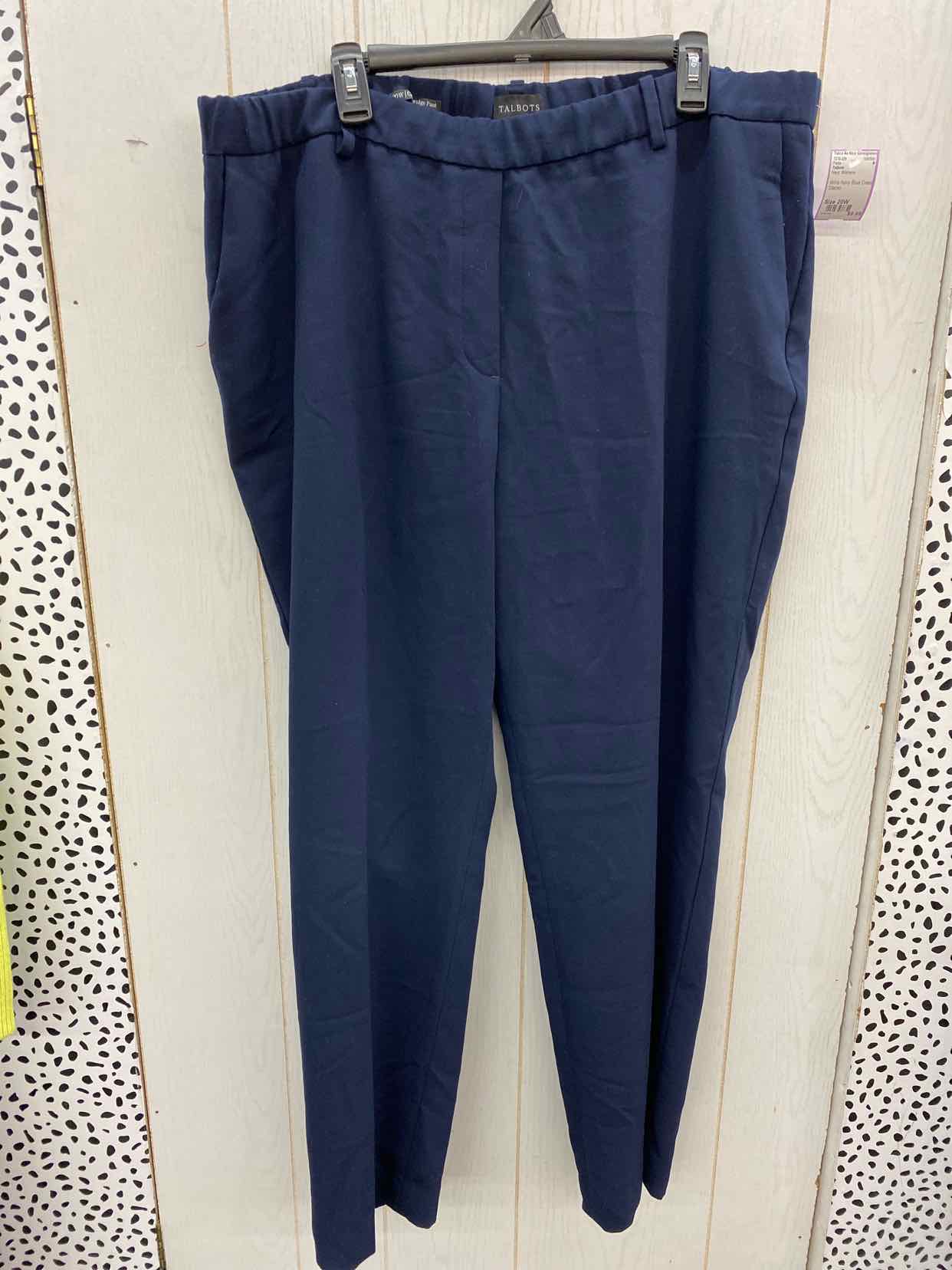 Talbots Navy Womens Size 20W Pants