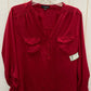 Timing Red Womens Size L Shirt